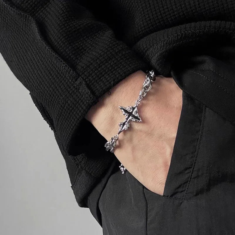 Dark Cross Bracelet