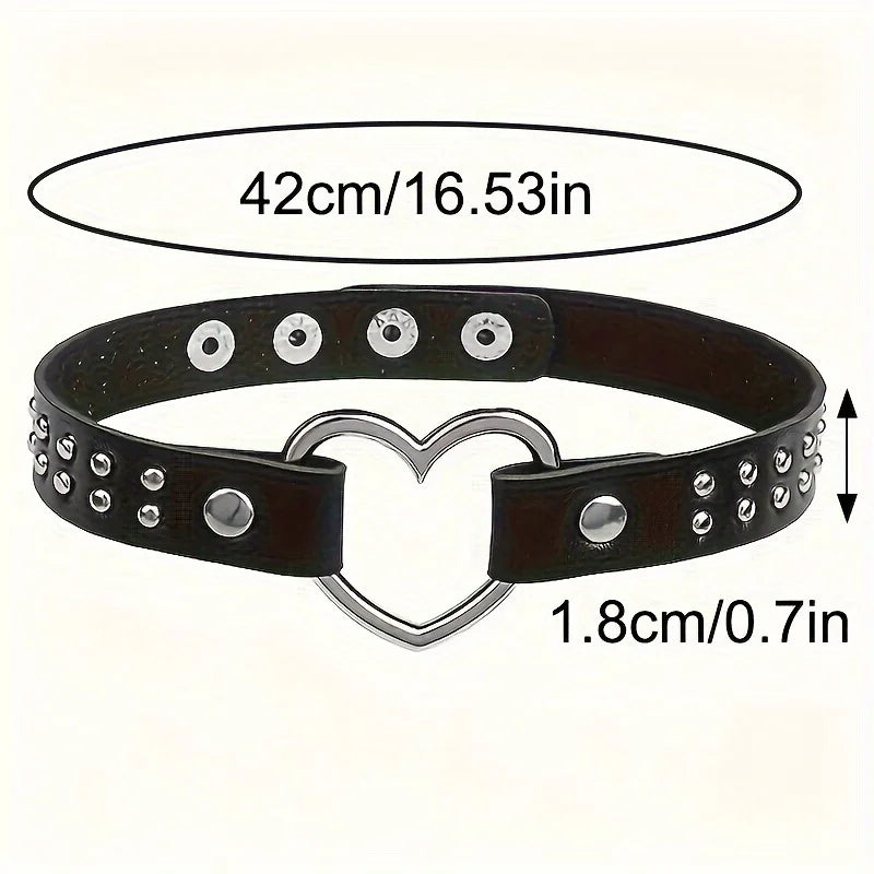 Choker Heart Necklace