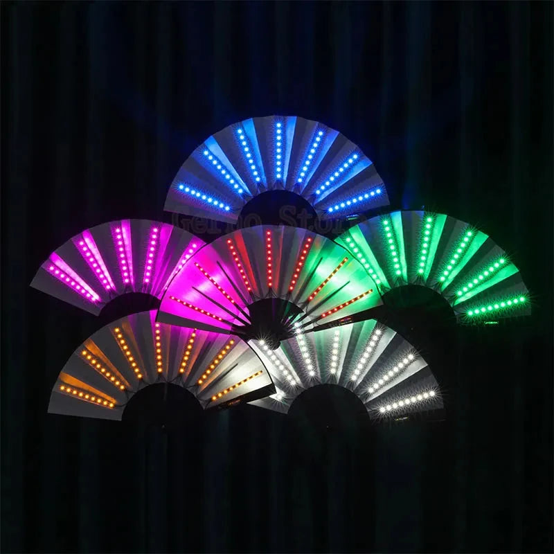 Glow LED Folding Fan