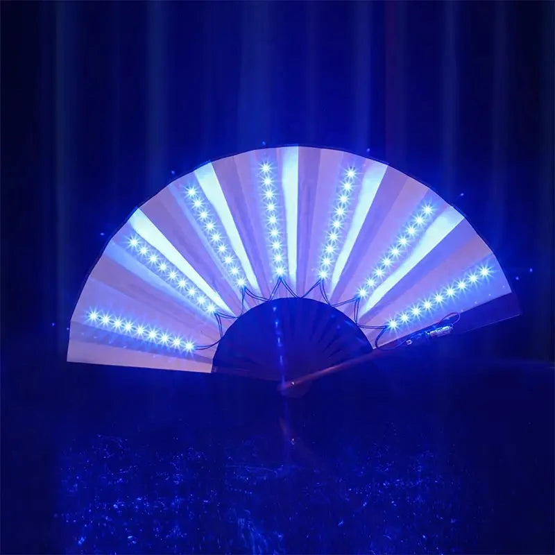 Glow LED Folding Fan