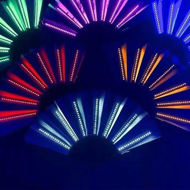 Glow LED Folding Fan