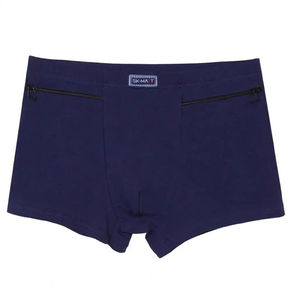 Hidden Pocket Underwear with Dual Zips